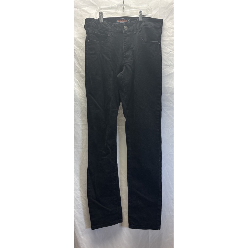 Ferruche Mens Jeans 30x32 Black Slim Fit Stretch Denim 5 Pocket Pants